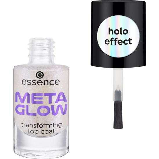 Топовое покрытие для ногтей Meta Glow transforming top coat - 3