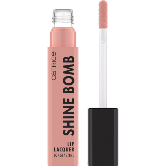 Глянцевая жидкая помада Shine Bomb Lip Lacquer, 010 French Silk - 2