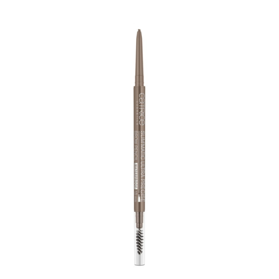 Контур для бровей Slim Matic Ultra Precise Brow Pencil Waterproof, 030 Dark Тёмно-коричневый - 1