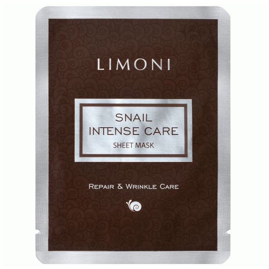 Интенсивная маска для лица с экстрактом секреции улитки - Snail Intense Care Sheet Mask 18гр - 1