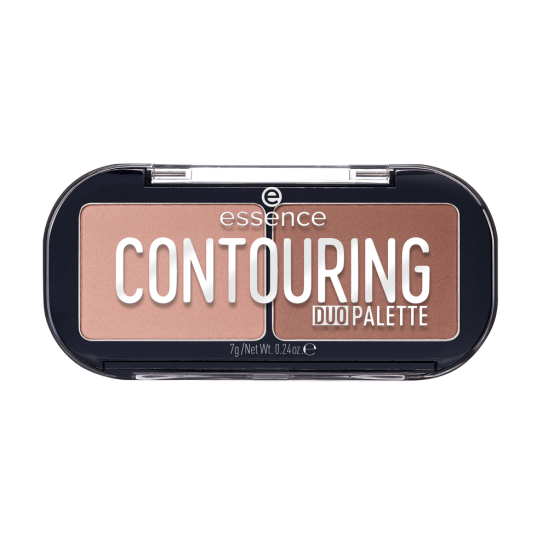 Палетка для контурирования contouring duo palette, 10 для светлой кожи - 1