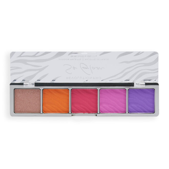 Тени для век So Glam Shadow Palette, Zebra Brights - 2