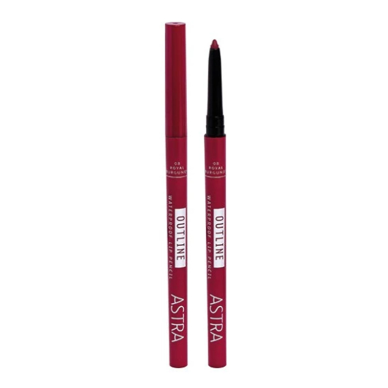 Карандаш для губ Outline Waterproof Lip Pencil, 08 Royal Burgundy - 1