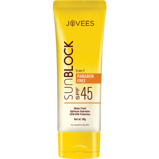 Солнцезащитный крем для лица Sun Block 3-in-1 SPF 45 - 1