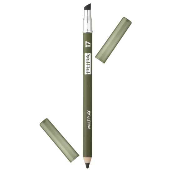 Карандаш для век с аппликатором Multiplay Eye Pencil, 17 Elm зеленый - 1