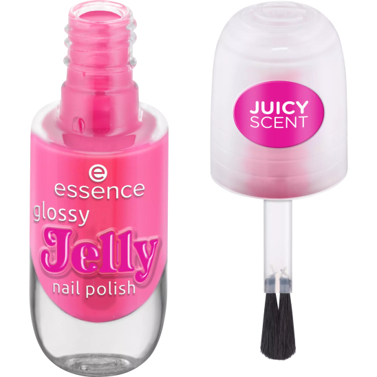 Лак-желе для ногтей glossy Jelly nail polish, 04 Bonbon Babe - 2