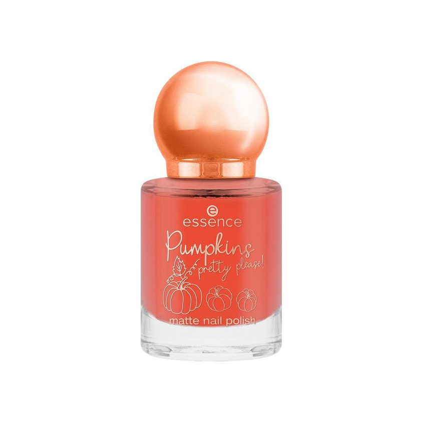 Pumpkins pretty please! Матовый лак для ногтей matte nail polish, 01, 8 мл