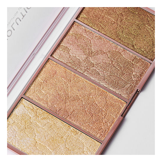 Палетка хайлайтеров Vintage Lace Highlighter Palette - 4