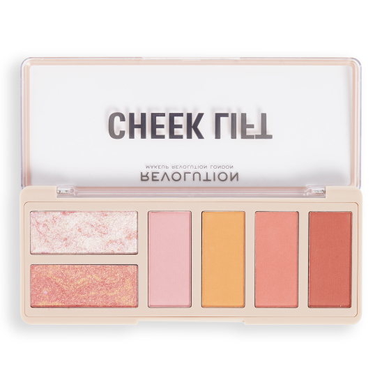 Палетка для макияжа: румяна/хайлайтеры Cheek Lift Palette, Pink Energy - 2