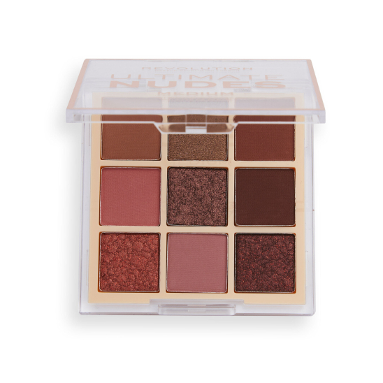 Палетка теней Ultimate Nudes Eyeshadow Palette Medium - 2