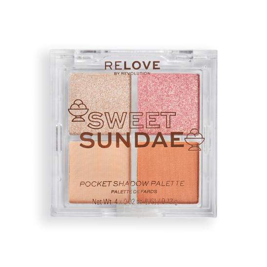 Тени для век Pocket Palette, Sweet Sundae - 1