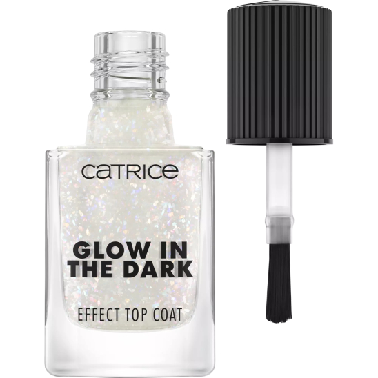 Топовое покрытие для ногтей Glow In The Dark Effect Top Coat, 020 All Nighter - 2