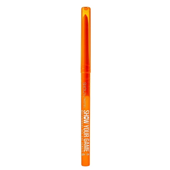 Контур для глаз гелевый Show Your Game Waterproof Gel Eye Pencil, 407 оранжевый - 2